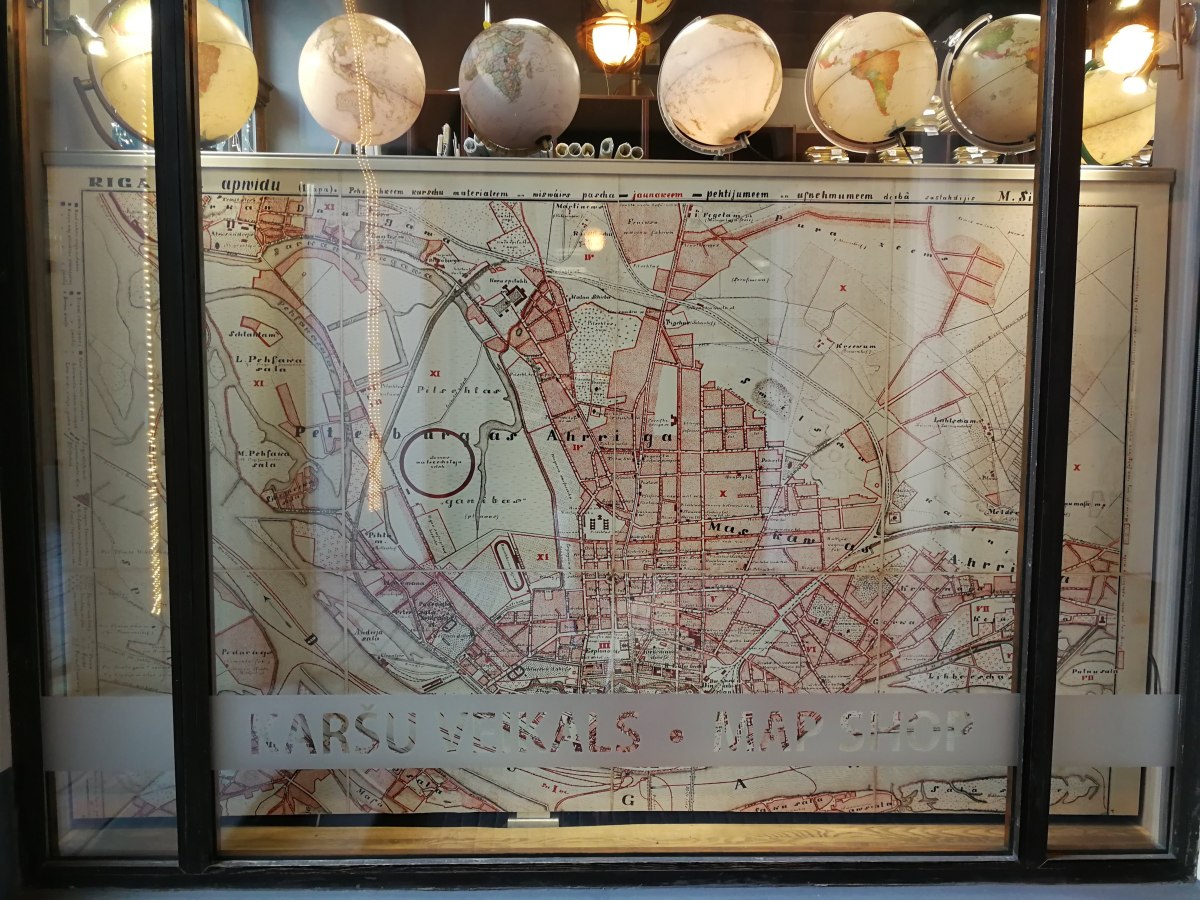 The Map House in&nbsp;Riga